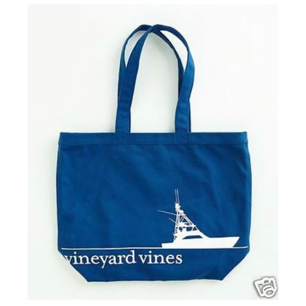 NEW Vineyard Vines Blue Tote Bag with Tags